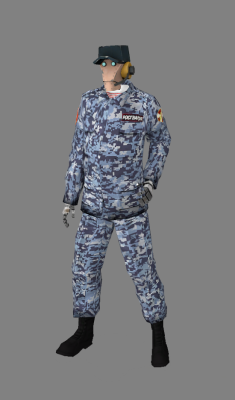 В форме Росгвардии