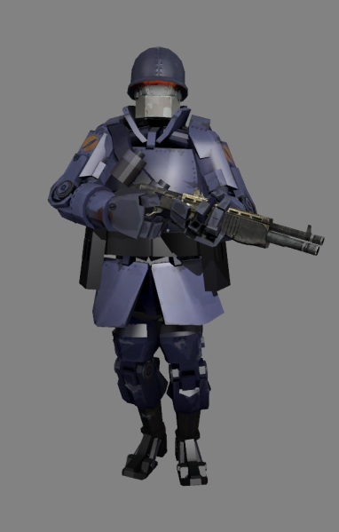 Файл:Showcase ArmyBlueSoldier Security Shotgun.png
